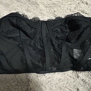 Elegant Black Lace Women's top